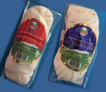 Hand-Braided, Armenian-Style String Cheese Marinated with Olive